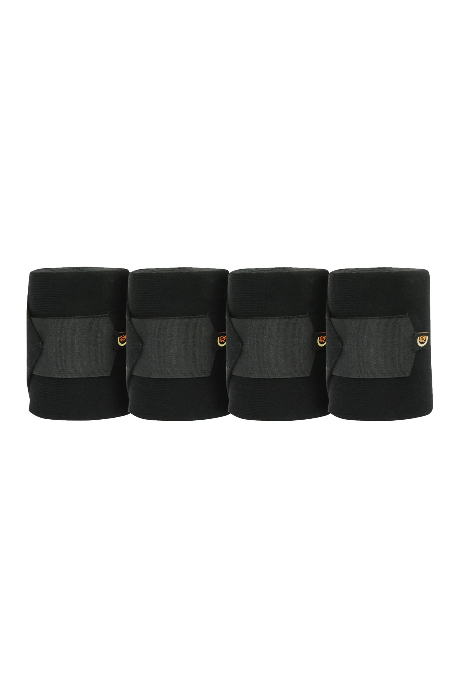 Wool Bandages, set of 4 Black 4