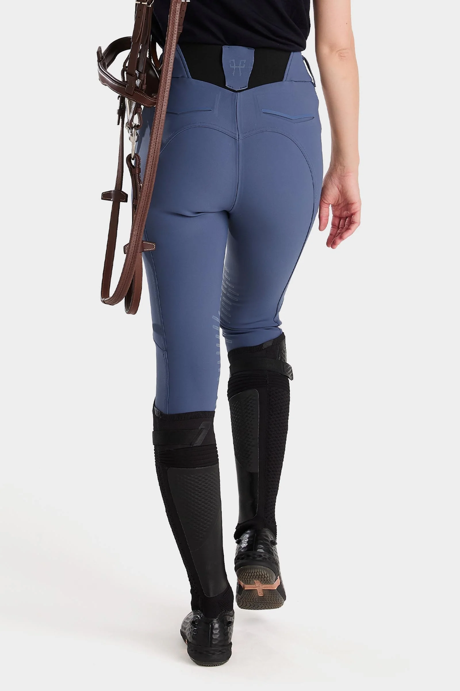 X-Perform Iconic Riding Women´s Kneegrip Breeches Vintage Indigo 2