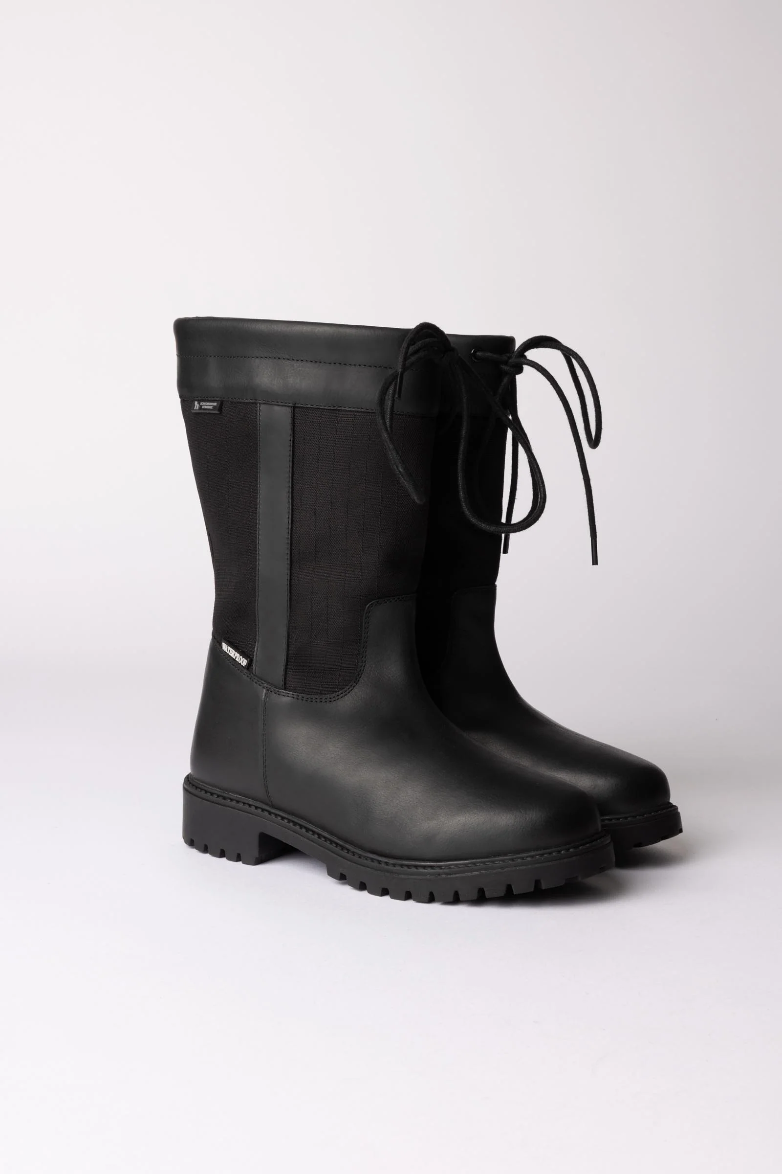 York Waterproof Outdoor Boots With Mid Shaft Black 4