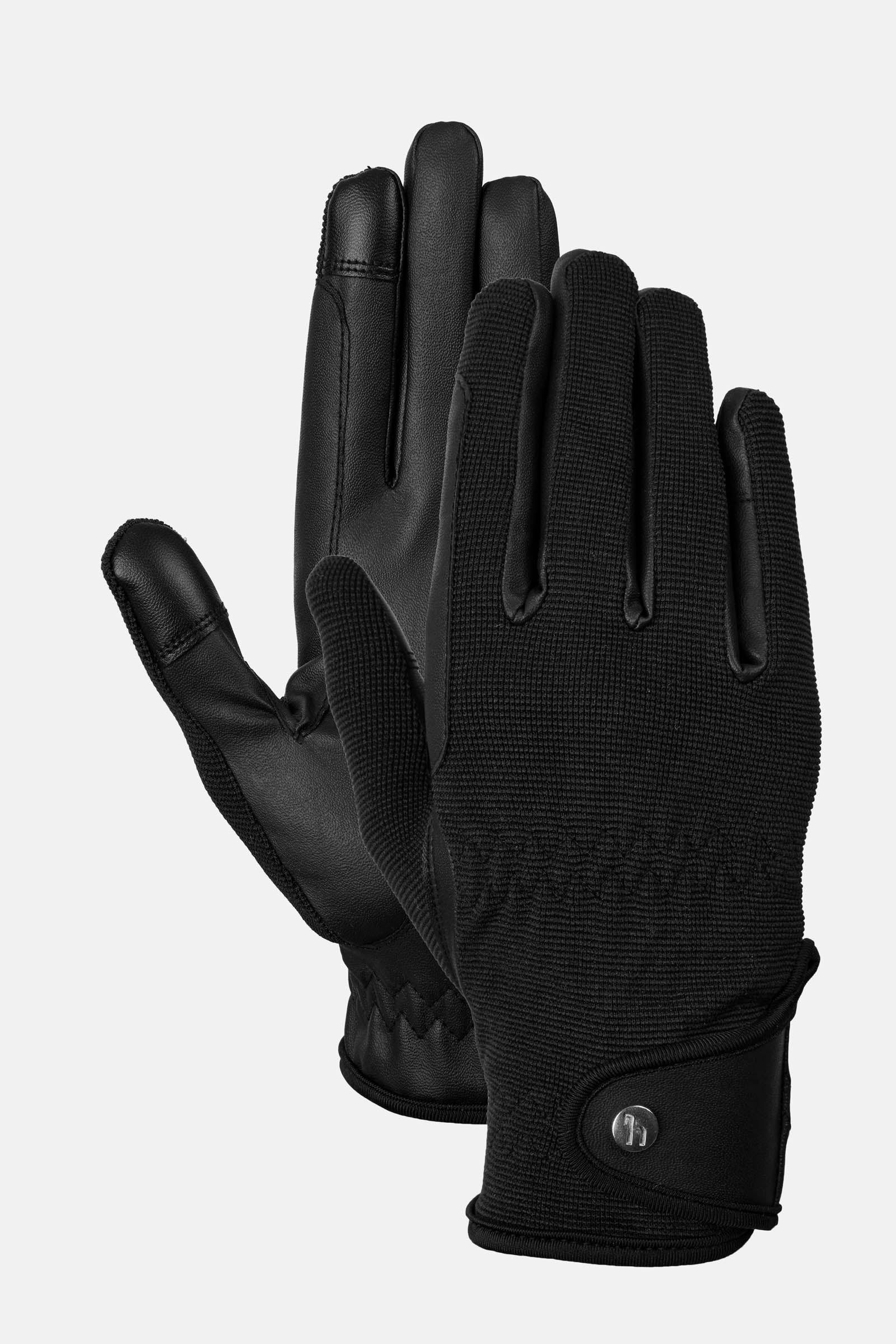 Young Rider Romy Riding Gloves Black 6