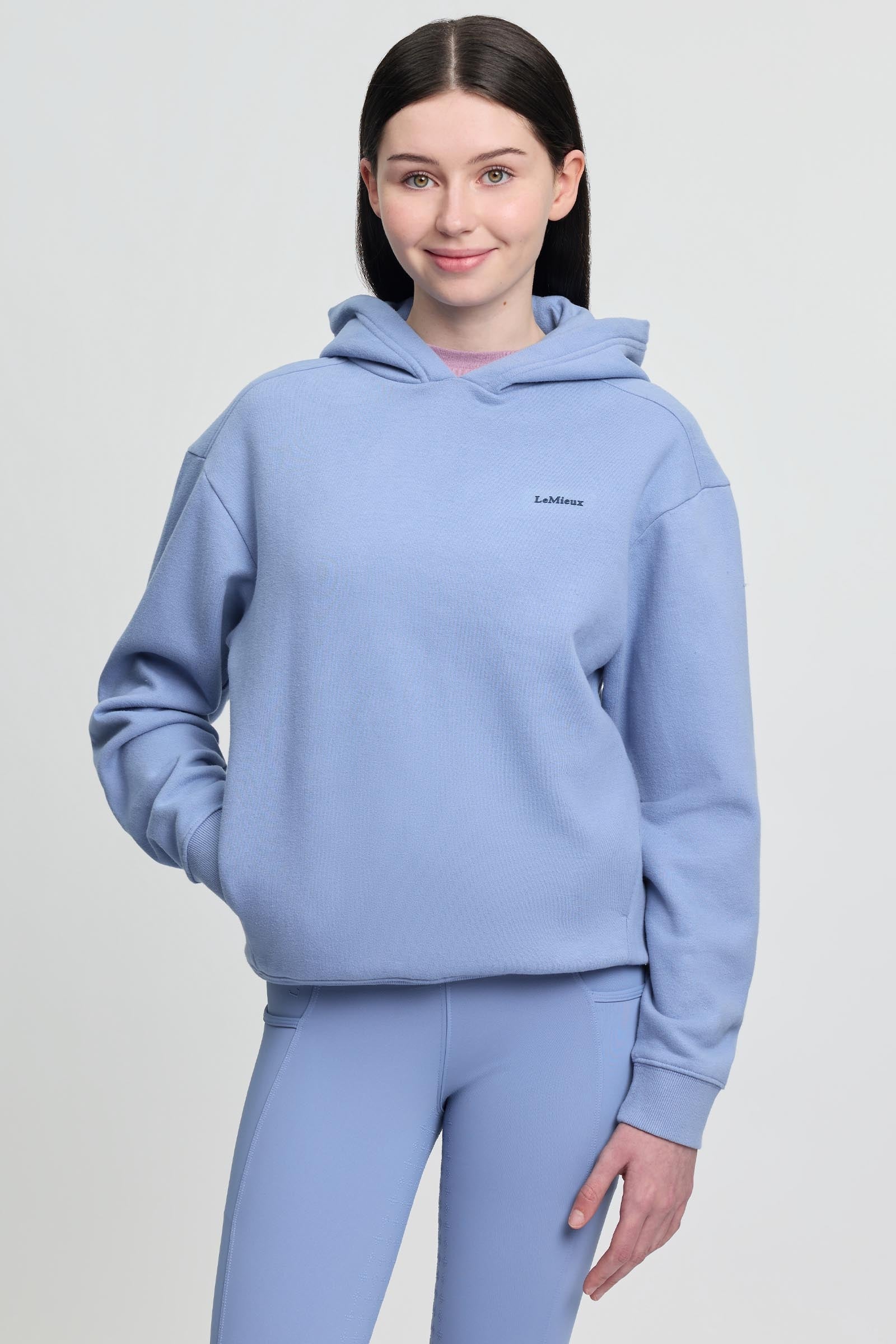 Young Rider Sia Kid's Hoodie Powder Blue 13-15 years